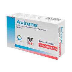 Avirena 40 5 12.5Mg Tab 28