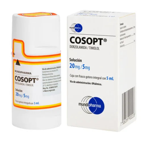 Cosopt Oft 20Mg Sol 5Ml