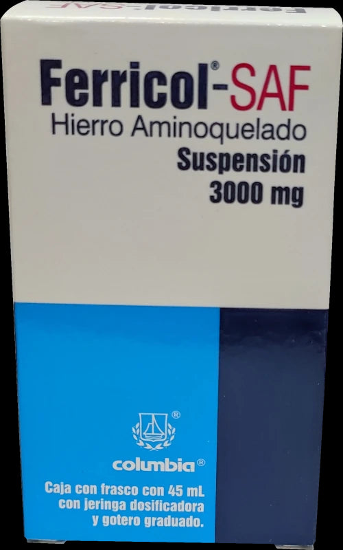 Ferricol Saf 3000Mg Susp 45Ml