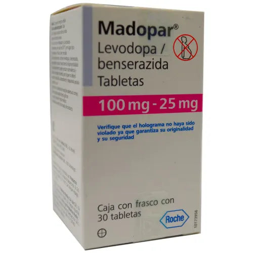 Madopar 100/25 Mg Tab 30