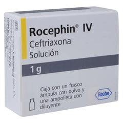 Rocephin 1 G Iv 10 Ml