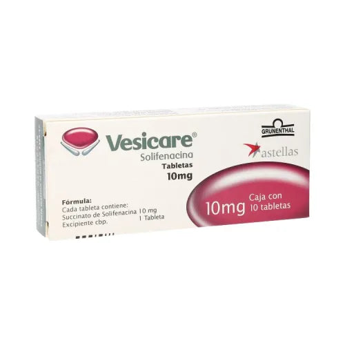 Vesicare 10 Mg Tab Recub 10