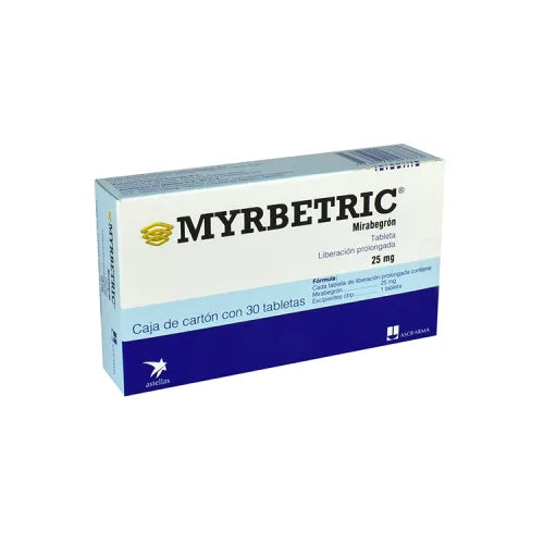 Myrbetric 25 Mg Tab Lp 30