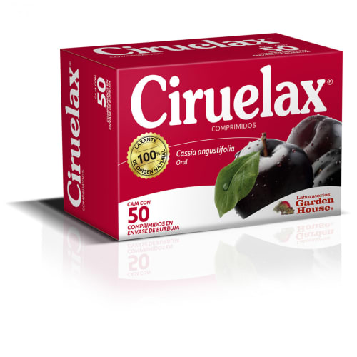 Ciruelax 480/89.88Mg Cpr 50