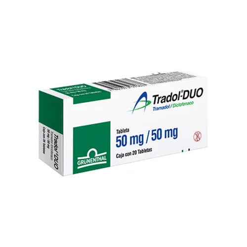 Tradol-Duo 50/50 Mg 20 Tab