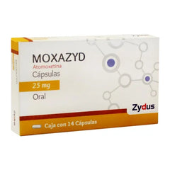 Moxazyd 25 Mg Caps 14