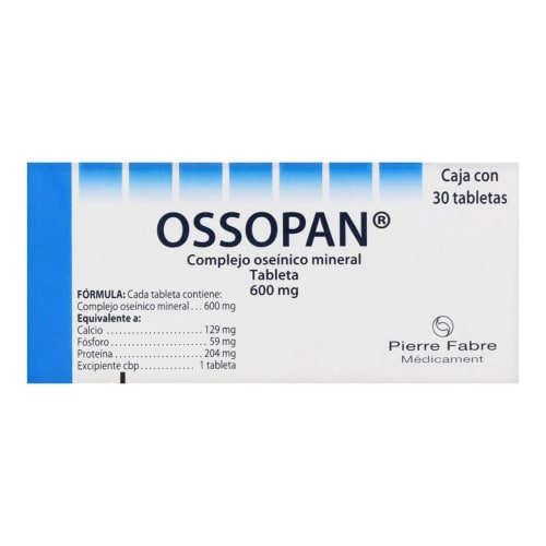 Ossopan 600 Mg Tab 30