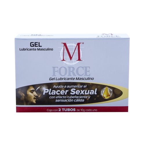 M Force Gel Lubricante Masc20G