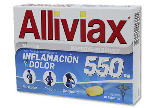 Alliviax 550Mg Tab 10
