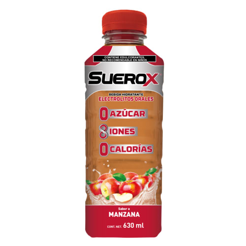 Suerox 8Iones Manzana 630Ml