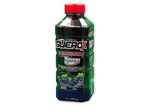 Suerox 8Iones Uva 630Ml