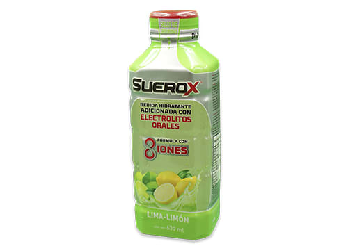 Suerox 8Iones Lima-Limon 630Ml