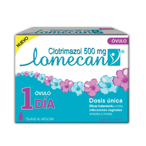 Lomecan 500 Mg Cja C 1 Ovulo 1