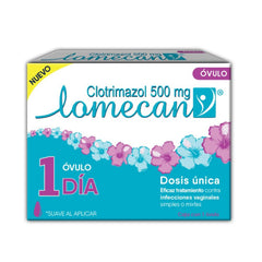 Lomecan 500 Mg Cja C 1 Ovulo 1