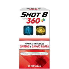 Shot B Dual 360 Caps 30