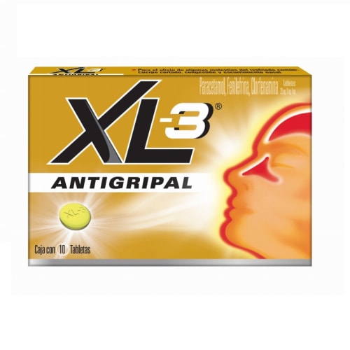 Xl-3 A-Gripal 325/10/4Mg 10Tab