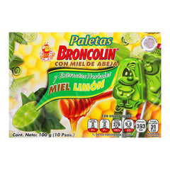 Broncolin Paleta 10G Limon C/1