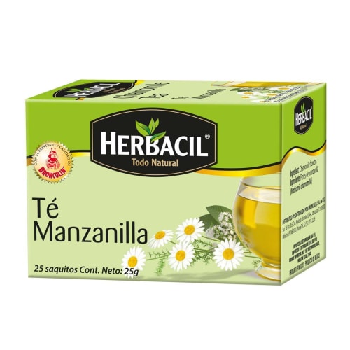 Herbacil Te Mzanilla 25 G C/25