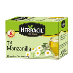 Herbacil Te Mzanilla 25 G C/25