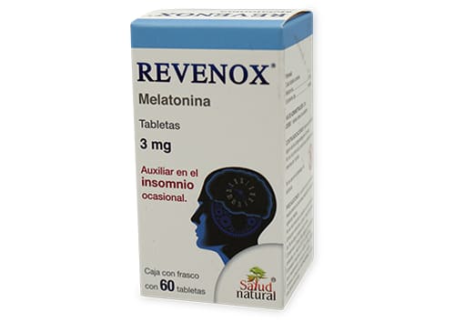 Revenox C60 Tab 3Mg Melatonina