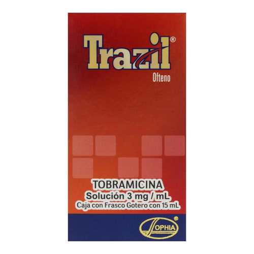 Trazil Ofteno 3 Mg Sol