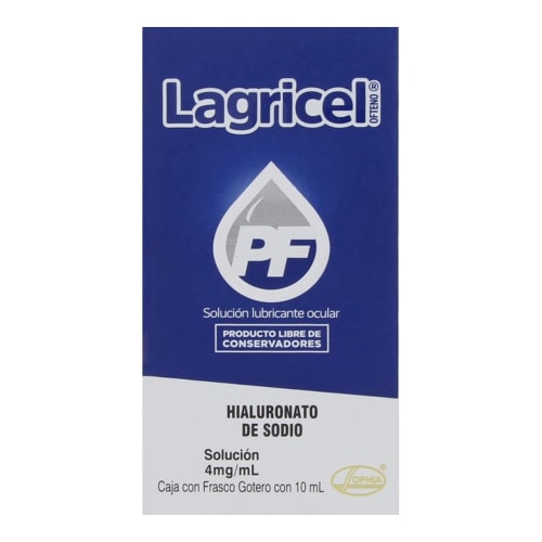 Lagricel Ofteno 4 Mg Fco 10 Ml
