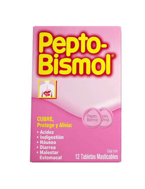 Pepto-Bismol Mast 12 Tab