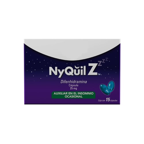 Nyquil Z 25Mg 15 Caps