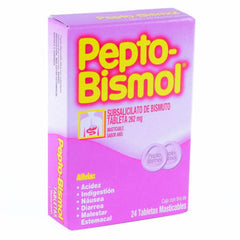 Peptobismol Tabletas 24 S