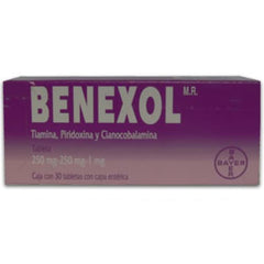 Benexol 250 Mg C 30 Grageas