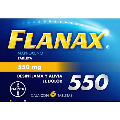 Flanax 550 Mg Tab 6