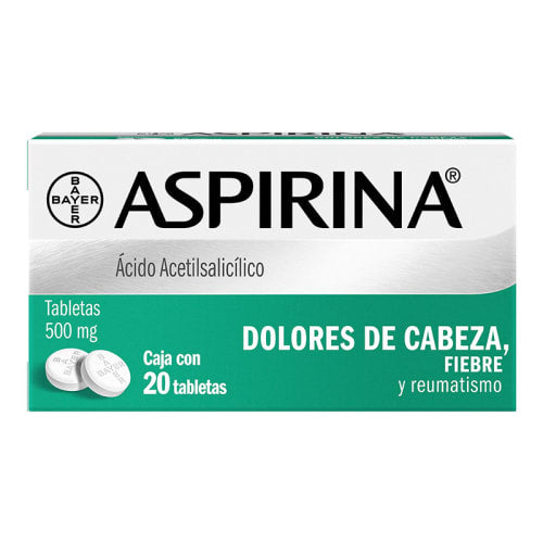 Aspirina 500 Mg 20 Tab