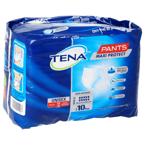 Calz Tena Pants Med 10 Pza