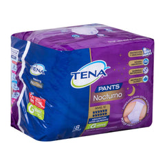Calz Tena Pants Noct Gde 8Pz