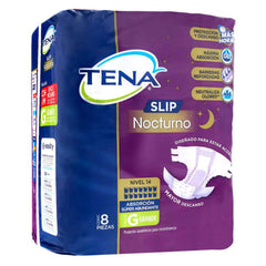 Panal Tena Slip Noct Gde 8Pz