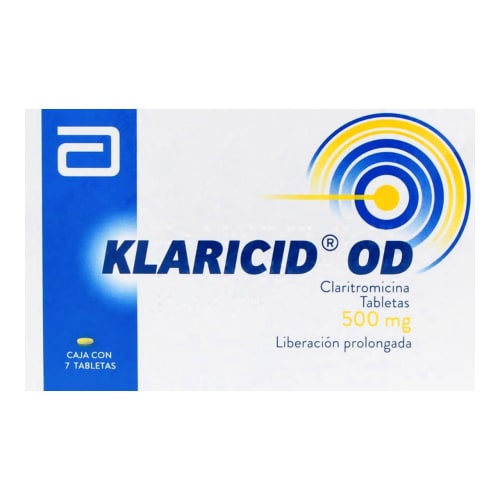 Klaricid-Od 500 Mg Tab 7