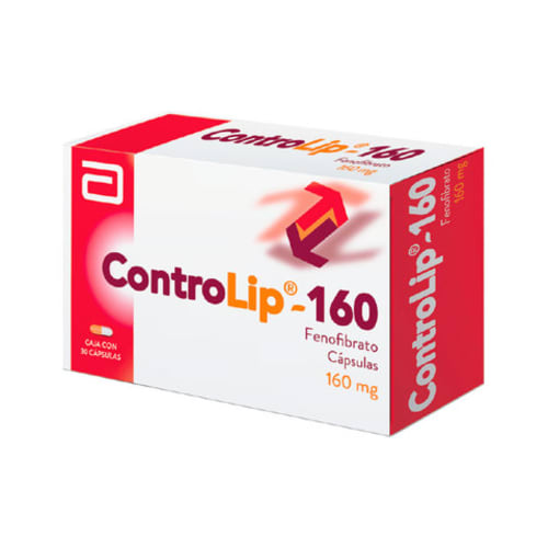 Controlip 160 Mg Caps 30