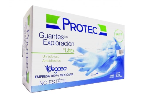 Guantes P/Exploracion Lat Medc