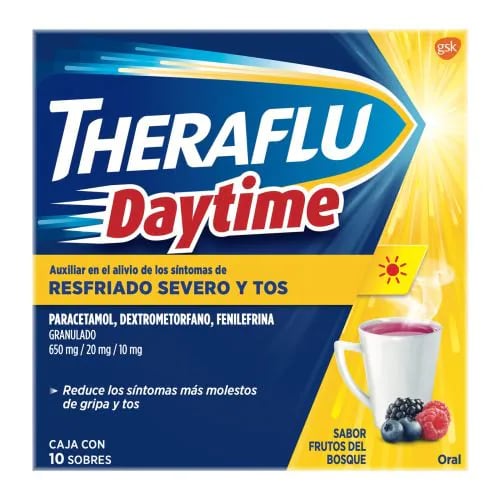 Theraflu Daytime Frut Bosq 10S