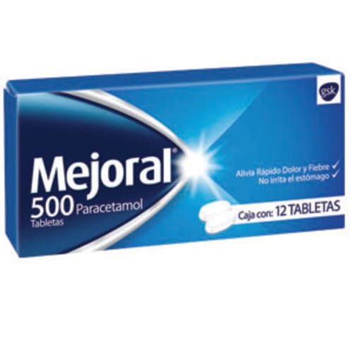 Mejoral-500 Mg C/12 Tab