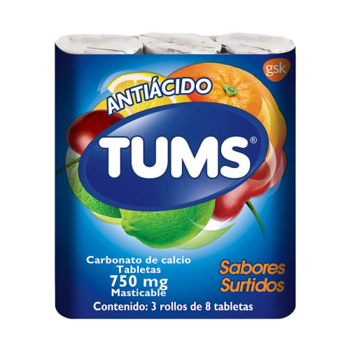 Tums Ext Pastilla Surt C 3Nvo