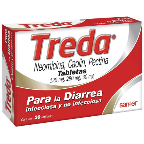 Treda Tabletas C/20