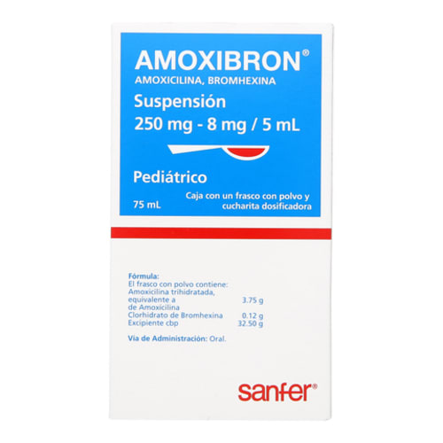 Amoxibron 250 Mg Susp 75 Ml