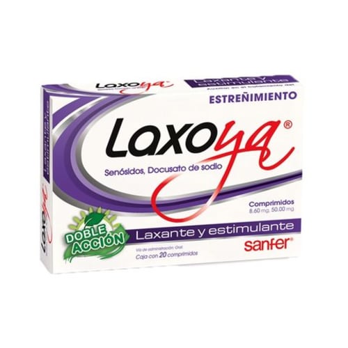Laxoya T 20 8.60Mg/50.00Mg