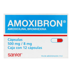 Amoxibron 500 Mg 12 Caps