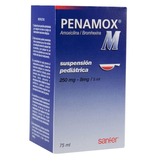 Penamox * M *Nuevo*Susp 250 Mg