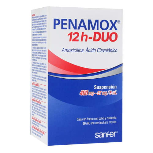 Penamox 12H-Duo 400Mg Susp 50M