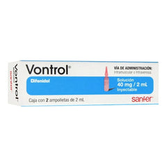 Vontrol 40 Mg Sol Iny 2X2Ml  2