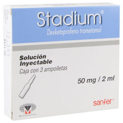 Stadium 50Mg/2Ml Ampolletas 3