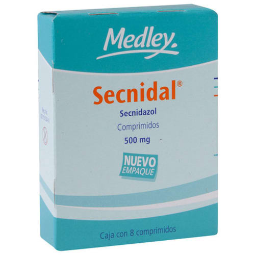 Secnidal 500 Mg Cpr 8  3